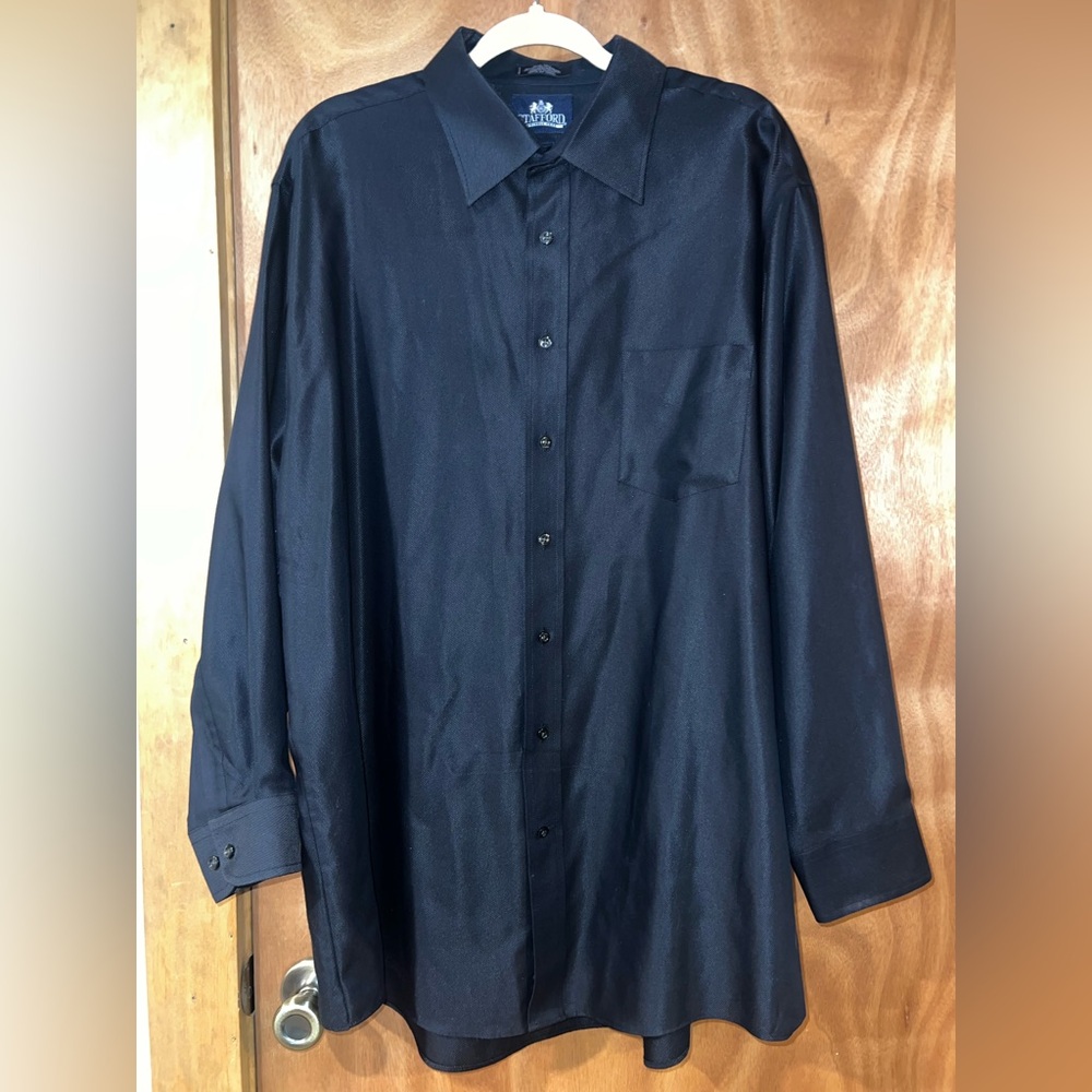 Stafford Black Dress Shirt